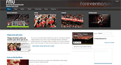 Desktop Screenshot of forevermanutd.com